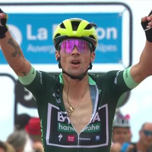 Primoz Roglic shrugs off injury concerns to triumph on Stage 6 of ...