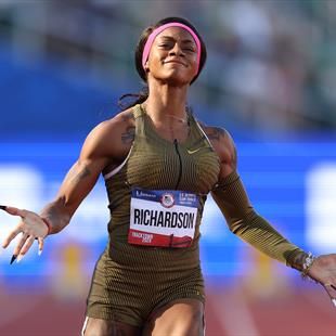 Sha'Carri Richardson offers words of advice after securing place at