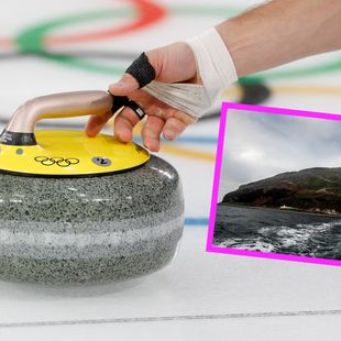What are curling stones made of? How quarry on small remote Scottish ...