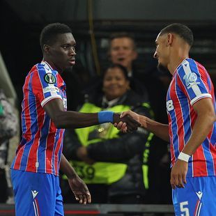 Ismaila Sarr celebrates during the semi-final