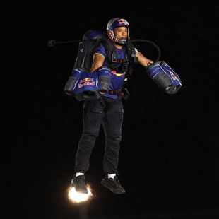 'That is incredible!' - Jet pack show entertains crowd at Newcastle Red ...