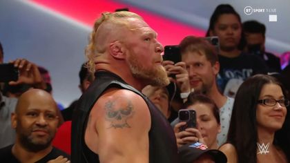 Lesnar returns to confront Rhodes at WWE Raw