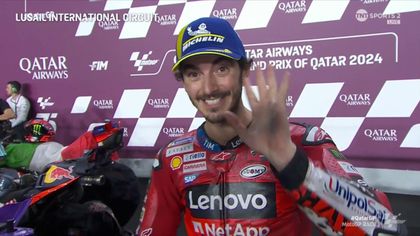 ‘We work in silence’ – Bagnaia delighted by Ducati improvement after Qatar GP victory