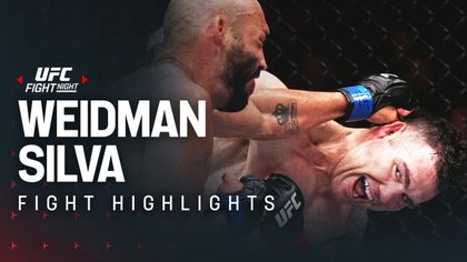 Highlights: Weidman beats Silva for first win in nearly four years after late drama