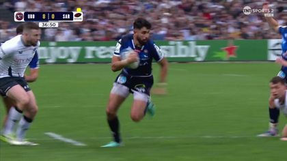 Garcia crosses for opening try as Saracens trail Bordeaux