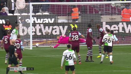 Robertson squeezes in equaliser for Liverpool at West Ham