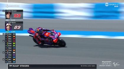 ‘Akin to slapping a glove around someone’s face’! - Marc Marquez powers past Martin