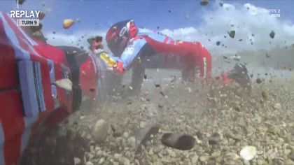 'What is going on?!’ – Marc Marquez ‘just a fraction wide’ as he crashes in Jerez
