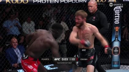 'Shades of 300!' - Onama and Pearce trade blows in final seconds, echoing Holloway-Gaethje bout