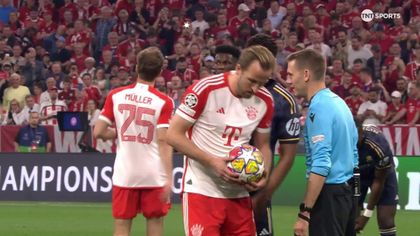 Watch moment Bellingham got in Kane’s ear ahead of penalty