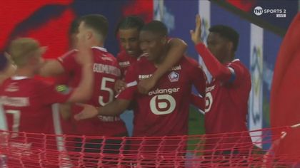 Diakite profits on 'dreadful Lyon defending' to give Lille the lead