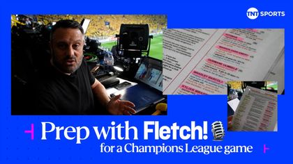 'The best seat in the house!' - Fletcher gives a tour of the commentary box at Dortmund