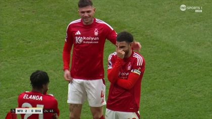 ‘Went into the net like a rocket’ - Gibbs-White doubles Forest lead