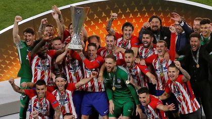 Griezmann at the double as Atletico seal third Europa League title