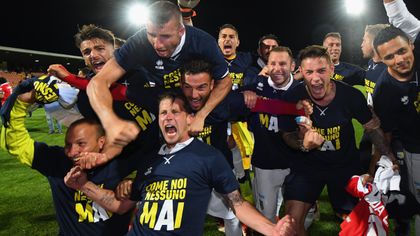 Parma back in Serie A after third successive promotion