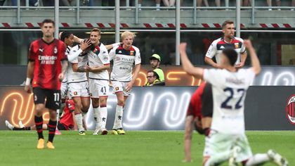 ‘Bundled over the line!’ – Genoa snatch last-minute equaliser in six-goal thriller at Milan