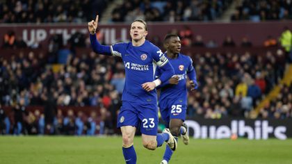 Chelsea recover from two down to salvage dramatic late draw with Villa