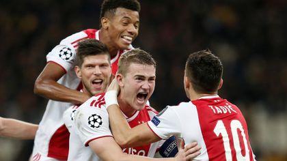 WATCH - De Ligt shows off technique with long-distance goal for Ajax