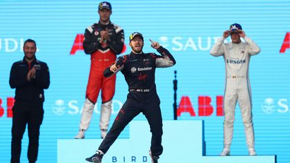 Bird wins Formula E opener with Porsche and Mercedes on podium