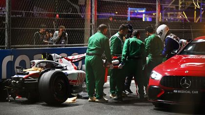 Schumacher cites 'car preservation' after crash for Saudi Arabian GP absence