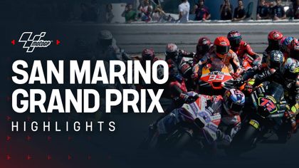 Highlights: Martin doubles up in San Marino to reduce Bagnaia's title lead
