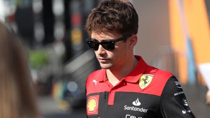Leclerc leads at Spanish Grand Prix second practice but Russell and Hamilton close in
