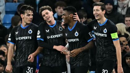 City reeling - watch shock 'sucker punch' as Onyedika puts Brugge ahead