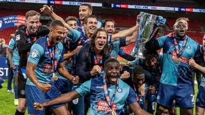 Wycombe Wanderers win promotion to Championship for first time