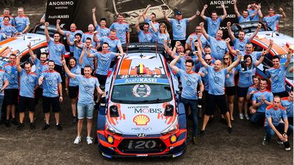 Hyundai clinch maiden WRC Manufacturers’ Title
