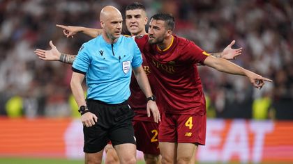 PGMOL 'appalled' after Roma fans abuse referee Taylor in Budapest Airport