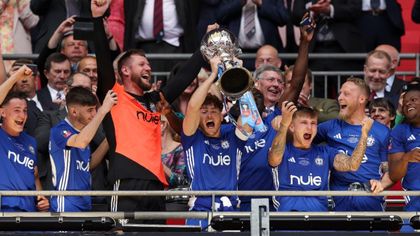 FC Halifax Town lift FA Trophy for second time