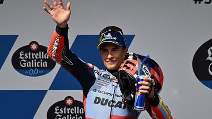 Marquez claims his first MotoGP pole position as a Ducati rider at Spanish GP