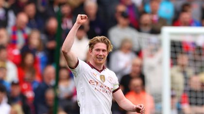 'A shot that went like an arrow' - De Bruyne's stunning second puts City 4-1 up at Palace