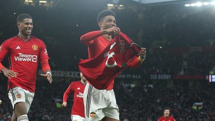 Amad scores last-minute winner as United dump Liverpool out of FA Cup after seven-goal thriller