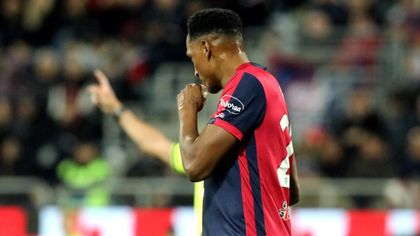 'Dreamland' - Mina scores Cagliari's second penalty of game to double lead against Juventus