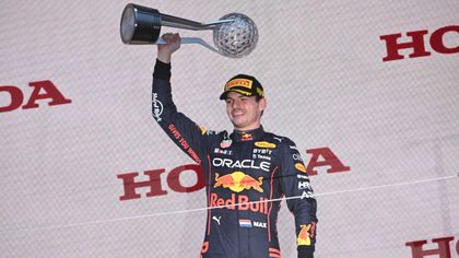 'It's been incredible' - Verstappen celebrates 'crazy' title win in Japan
