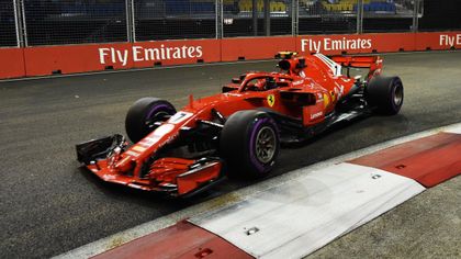 Raikkonen fastest as Vettel hits wall in FP2