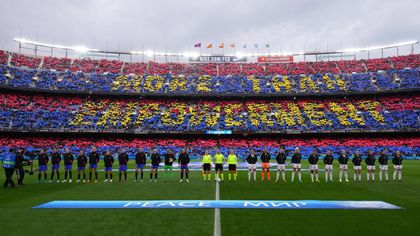 Barcelona beat Real Madrid in front of record 91,533 crowd to reach Women's Champions League semis