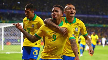 Jesus and Firmino goals see Brazil past Argentina and into final
