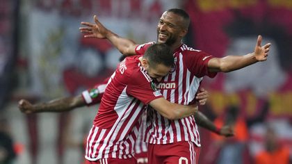 ‘It counts’ - El Kaabi scores FIFTH goal of tie as Olympiacos beat Aston Villa