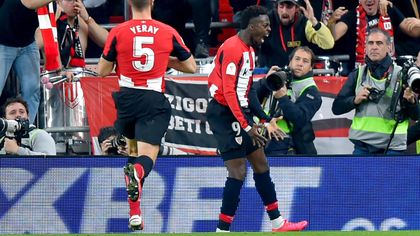 Injury-time Williams winner sees Athletic Bilbao through against Barcelona
