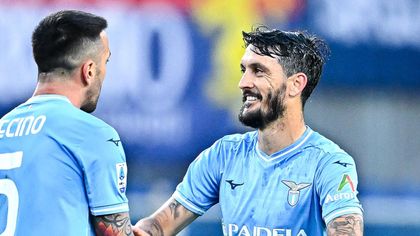 Luis Alberto fires home to give Lazio the lead at Genoa in Serie A