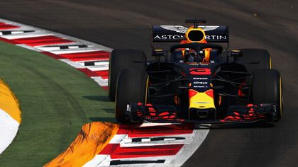 Ricciardo leads Red Bull one-two in practice one