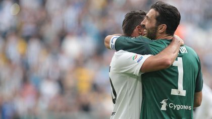 Buffon bids tearful farewell to Juve after 656 games