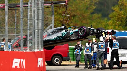 Hamilton out of German Grand Prix qualifying