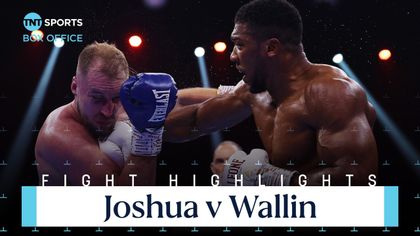Highlights: Slick Joshua stops Wallin after five rounds