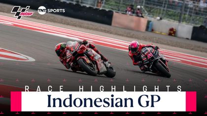 MotoGP highlights: Bagnaia claims sensational victory in Indonesia after Martin crashes