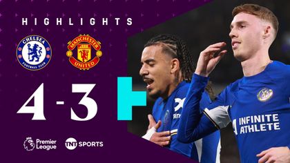Highlights: Palmer completes stoppage time hat-trick as Chelsea late show stuns Man Utd
