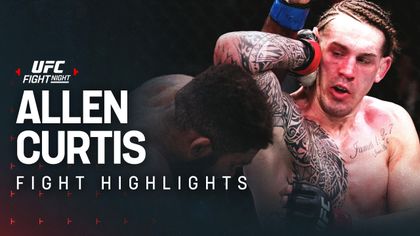 UFC Fight Night Highlights: Allen gets long-awaited revenge in five-round battle with Curtis