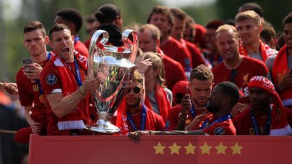 Milner pays homage to Hillsborough survivor during trophy parade